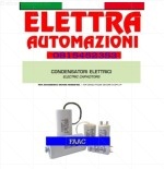 CONDENSATORE DI SPUNTO 450V 6,3 8 10 12,5 16 18 25 35 40 mF uF MF FAAC - BFT 